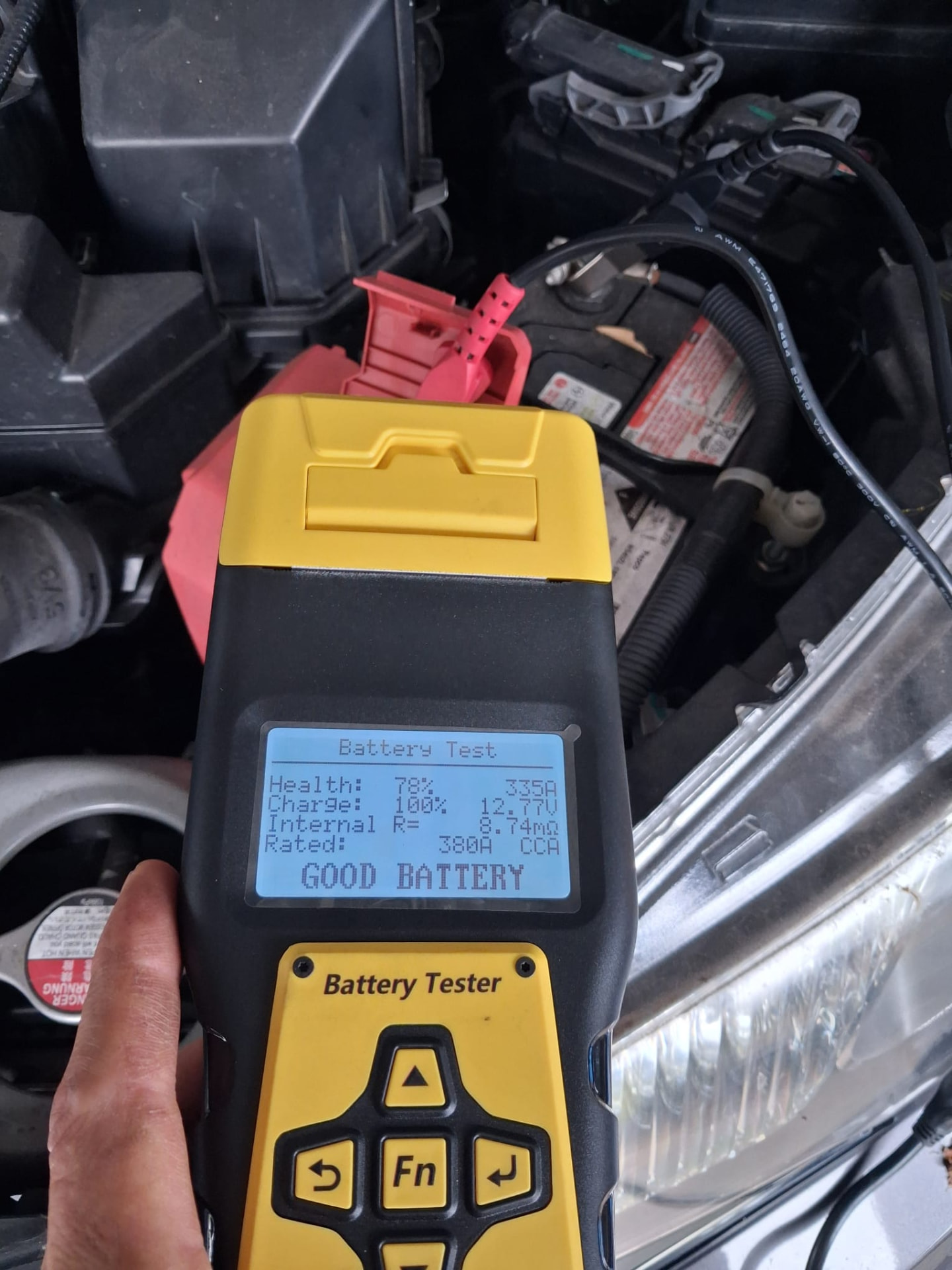 Battery Test & Replacement