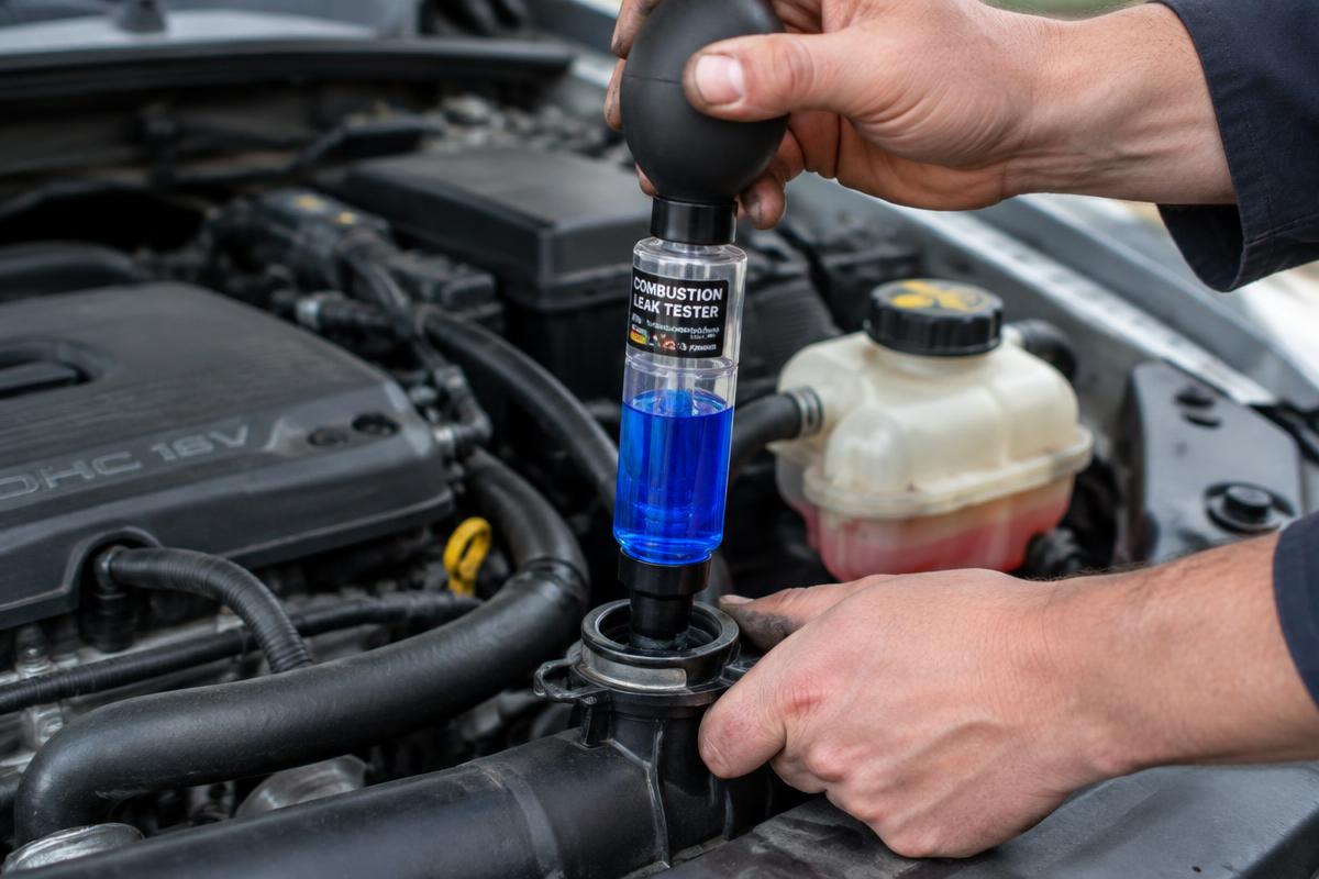 Combustion Leak Test (Head Gasket & Cooling System Diagnosis)